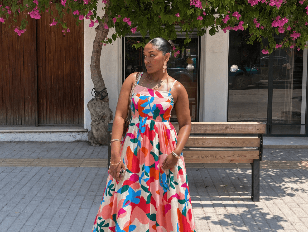 Solea™ | Striped Smocked Maxi Dress - mildlymama