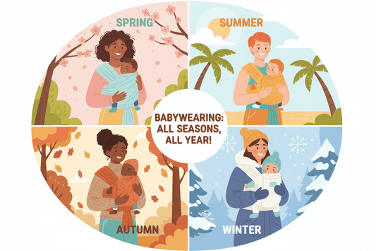 Babywearing Through the Seasons: Your Year-Round Carrier Guide