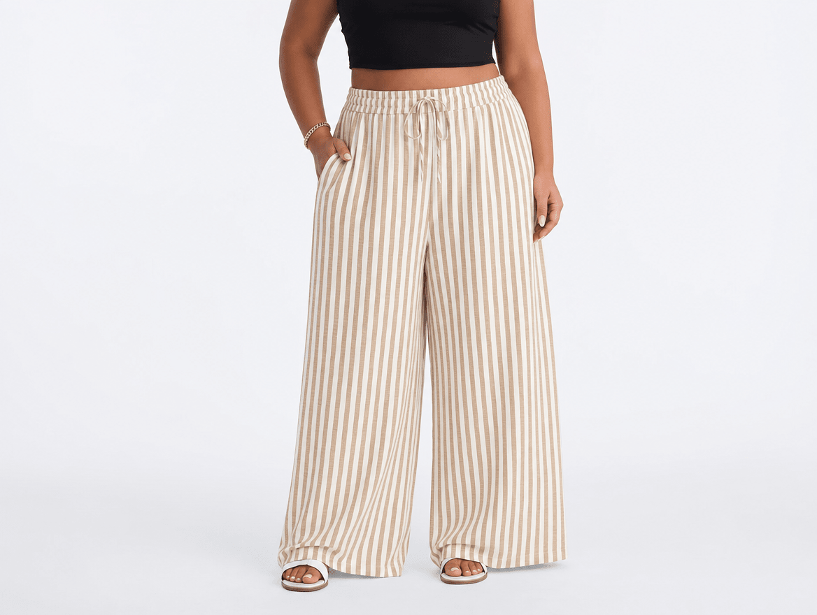 Aileen™ | Floral Wide Leg Pants with Pockets - mildlymama