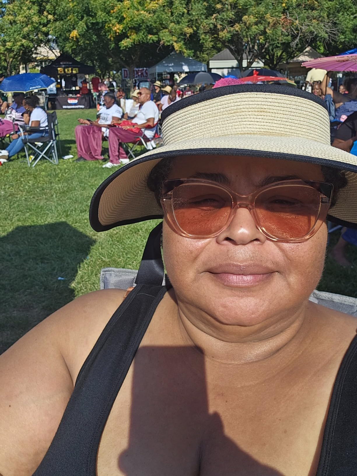 Aria | Wide Brim Roll - Up Straw Ponytail Visor Hat UPF 50+ Packable - mildlymama