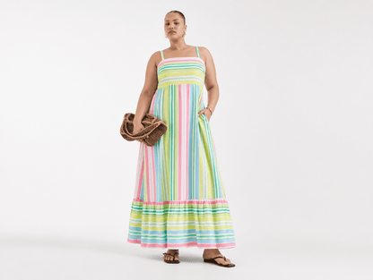Aurelia™ | Boho Spaghetti Strap Maxi Dress - mildlymama