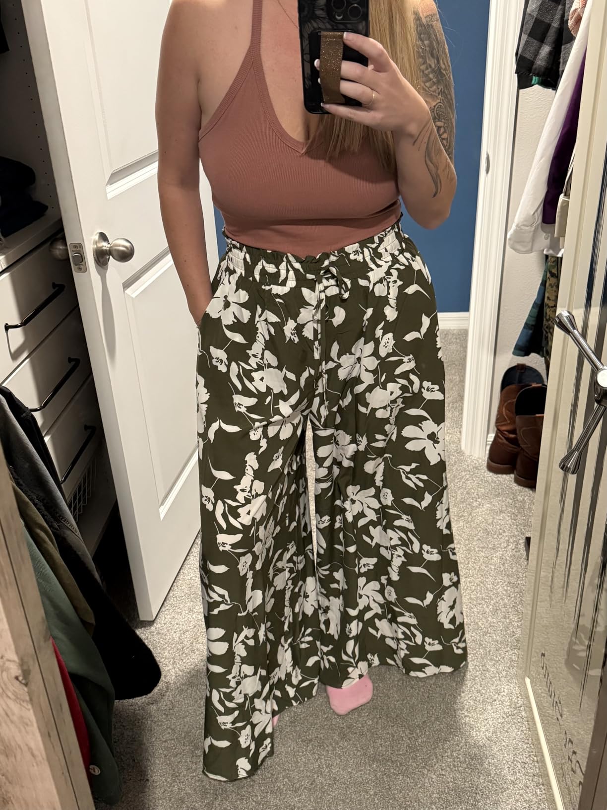 Aurelia™ | Flowy Wide Leg Palazzo Pants - mildlymama