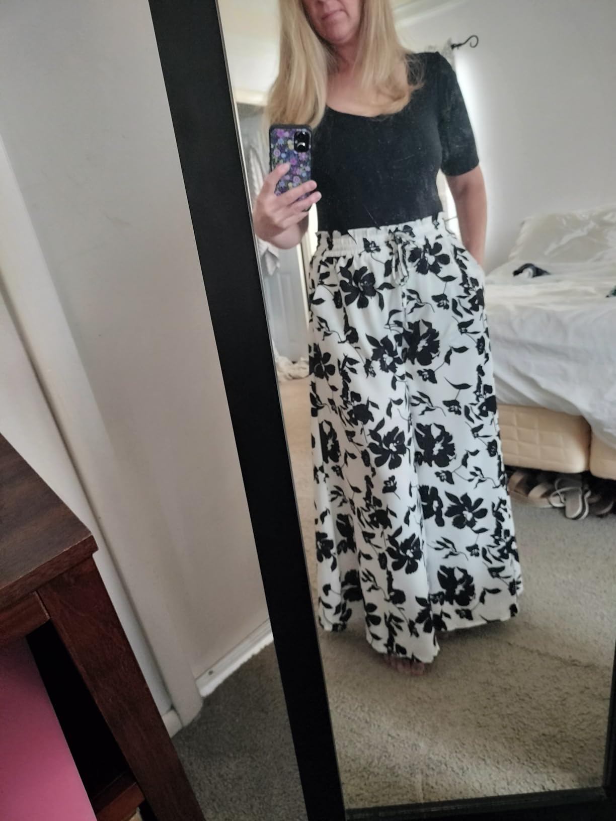 Aurelia™ | Flowy Wide Leg Palazzo Pants - mildlymama