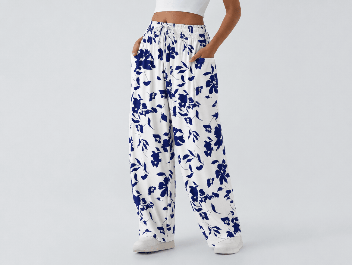 Aurelia™ | Flowy Wide Leg Palazzo Pants - mildlymama