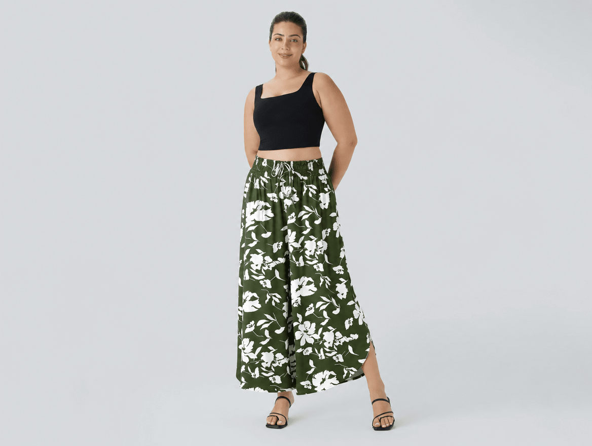 Aurelia™ | Flowy Wide Leg Palazzo Pants - mildlymama