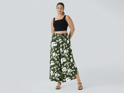 Aurelia™ | Flowy Wide Leg Palazzo Pants - mildlymama