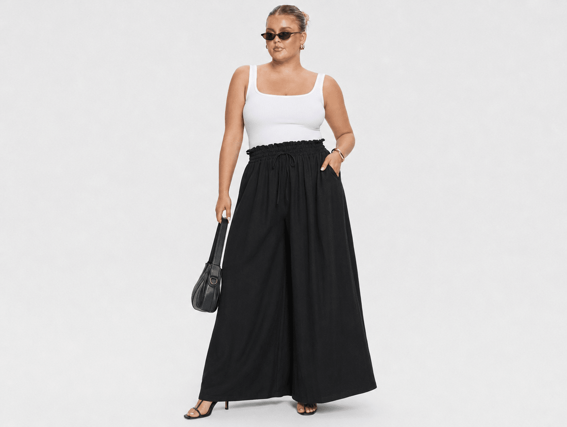 Aurelia™ | Flowy Wide Leg Palazzo Pants - mildlymama