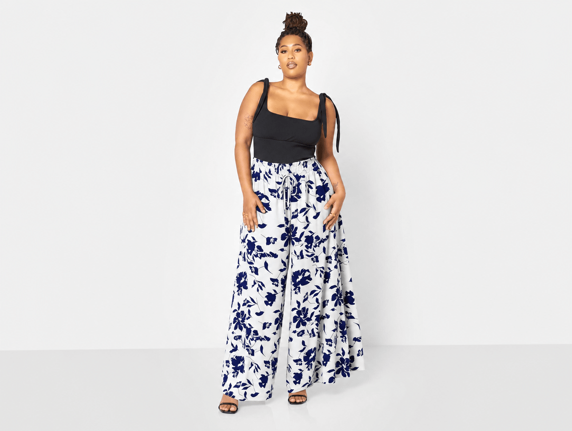 Aurelia™ | Flowy Wide Leg Palazzo Pants - mildlymama