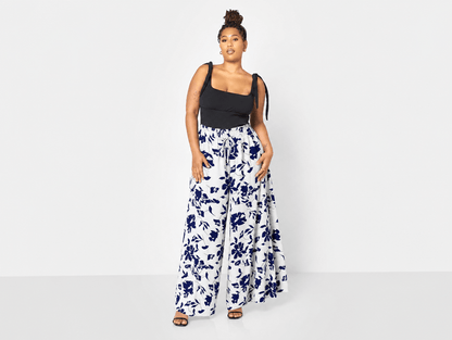 Aurelia™ | Flowy Wide Leg Palazzo Pants - mildlymama