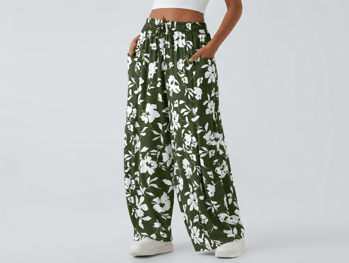 Aurelia™ | Flowy Wide Leg Palazzo Pants - mildlymama