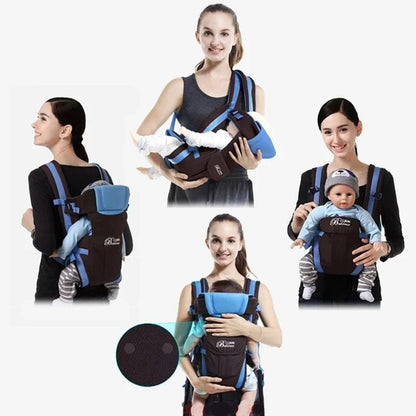 Best Baby Carrier for Hands - Free Bonding – Soft Cotton Blend, Adjustable Fit, Lightweight and Travel - Friendly - mildlymama