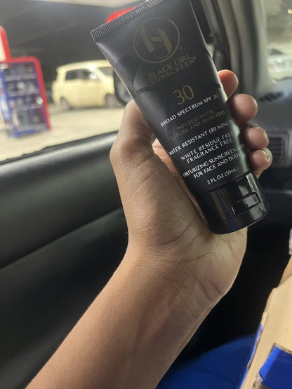 Black Girl Sunscreen | SPF 30 Moisturizing Face & Body Lotion, No White Cast — 2 fl oz - mildlymama