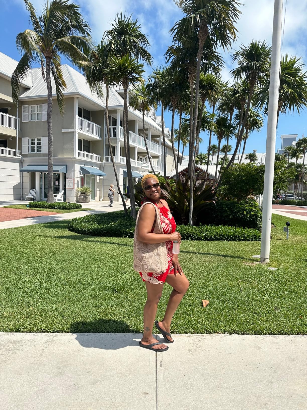 Bohème | Crochet Knit Open Mesh Beach Tote Bag - mildlymama