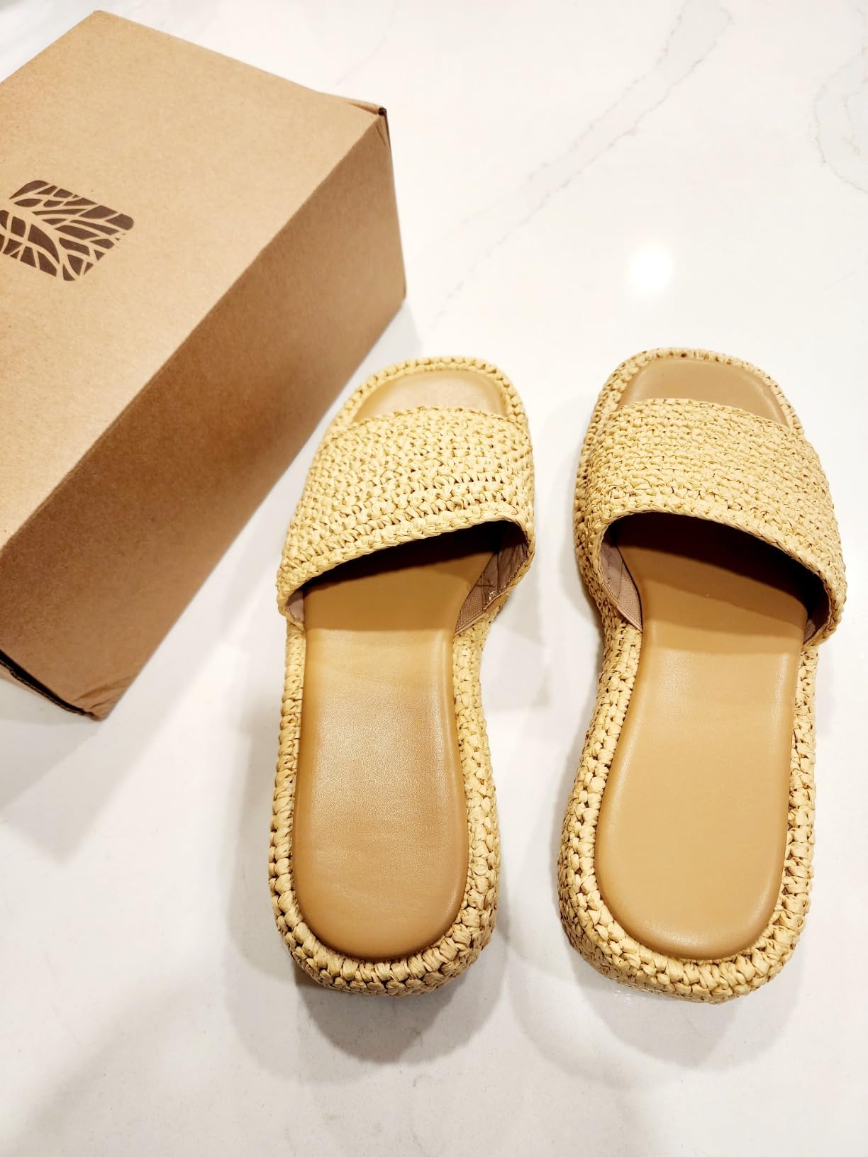 Capri | Woven Raffia Ankle Strap Platform Espadrille Wedge Sandals - mildlymama