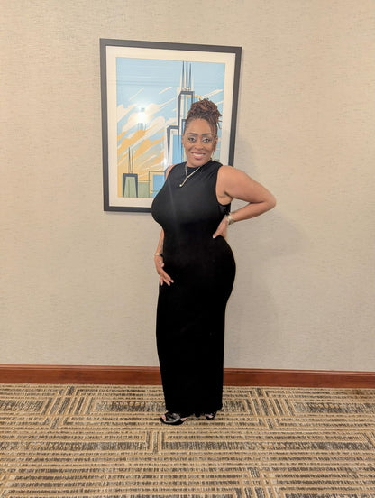 Celeste™ | Sleeveless Bodycon Maxi Dress - mildlymama