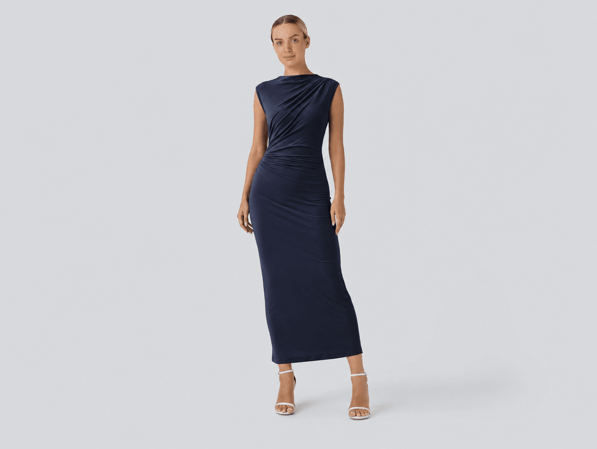 Celeste™ | Sleeveless Bodycon Maxi Dress - mildlymama