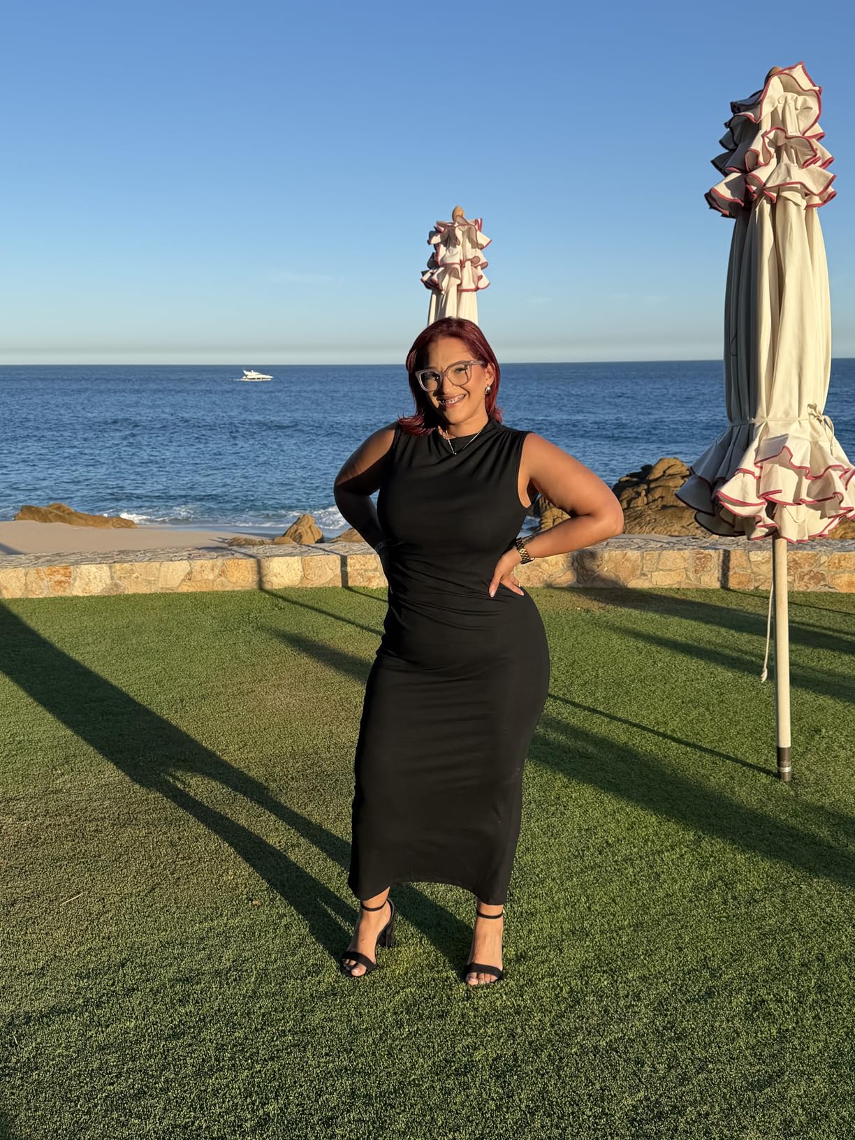 Celeste™ | Sleeveless Bodycon Maxi Dress - mildlymama