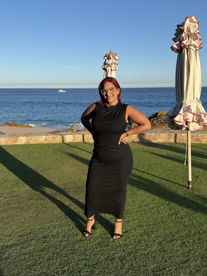 Celeste™ | Sleeveless Bodycon Maxi Dress - mildlymama