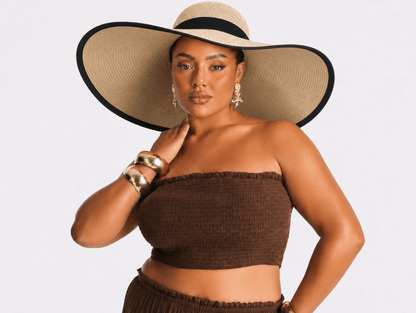Coco | Washed Cotton Packable Bucket Sun Hat UPF 80 - mildlymama