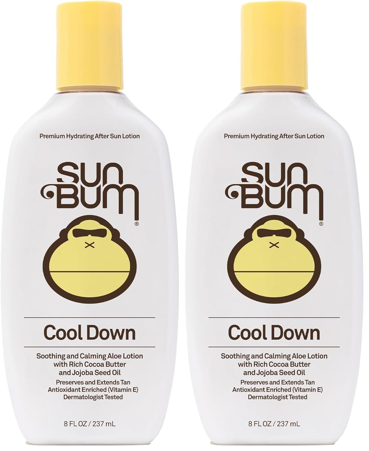 Cool down Aloe Vera Gel - Vegan after Sun Care to Soothe and Hydrate Sunburn - 8 Oz - mildlymama