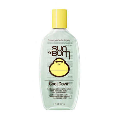 Cool down Aloe Vera Gel - Vegan after Sun Care to Soothe and Hydrate Sunburn - 8 Oz - mildlymama