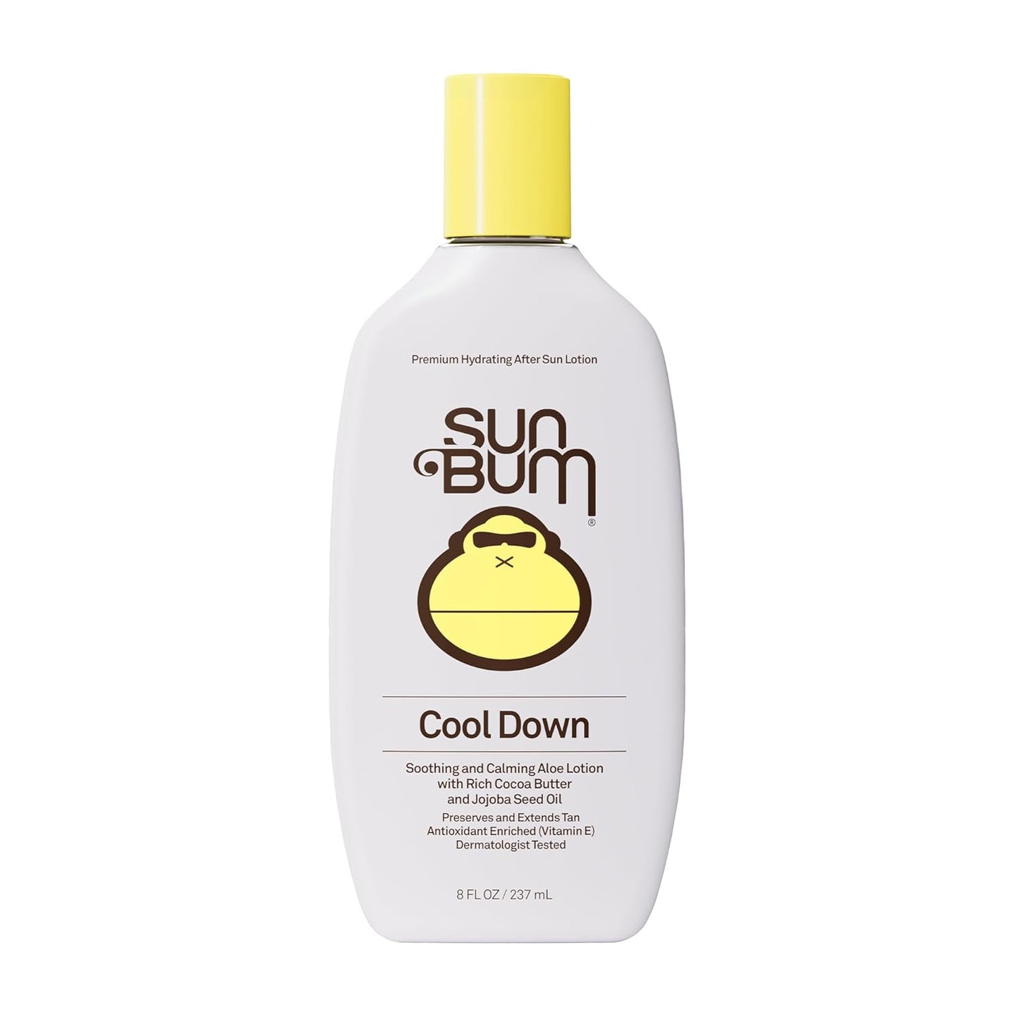 Cool down Aloe Vera Gel - Vegan after Sun Care to Soothe and Hydrate Sunburn - 8 Oz - mildlymama