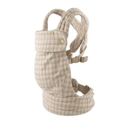 Ergonomic Baby Carrier Newborn to Toddler, Lightweight & Breathable Cotton Infant Carrier for Hands Free Comfort (Houndstooth) - mildlymama
