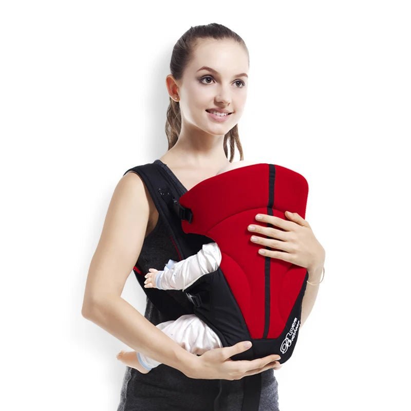 Ergonomic Baby Carrier Wrap - Adjustable & Breathable - mildlymama