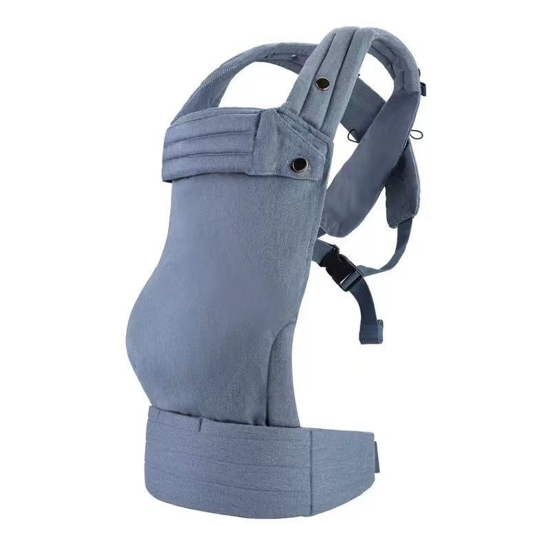 Ergonomic Summer Baby Carrier – Breathable Wrap for Newborns and Toddlers with Adjustable Straps and Hands - Free Design - mildlymama