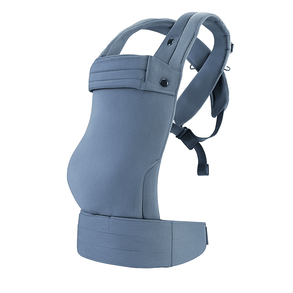 Ergonomic Summer Baby Carrier – Breathable Wrap for Newborns and Toddlers with Adjustable Straps and Hands - Free Design - mildlymama