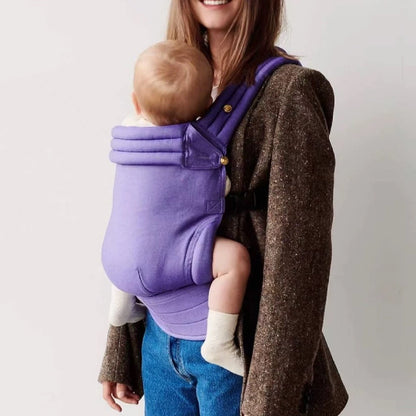 Ergonomic Summer Baby Carrier – Breathable Wrap for Newborns and Toddlers with Adjustable Straps and Hands - Free Design - mildlymama