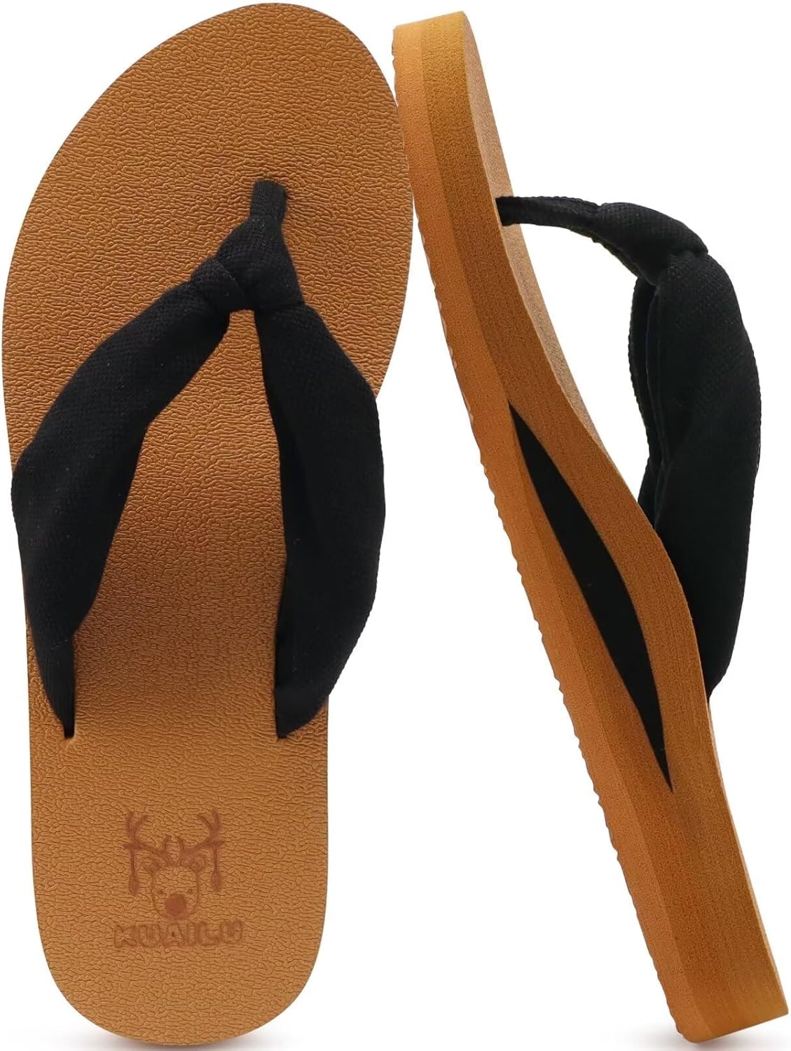 Flip Flops for Women with Arch Support Yoga Mat Comfortable Summer Beach Walking Thong Cushion Sandals Slip on Indoor Outdoor - mildlymama