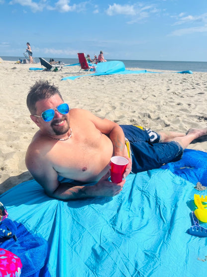 Mila™ | Sandproof Beach Blanket with Corner Pockets - mildlymama