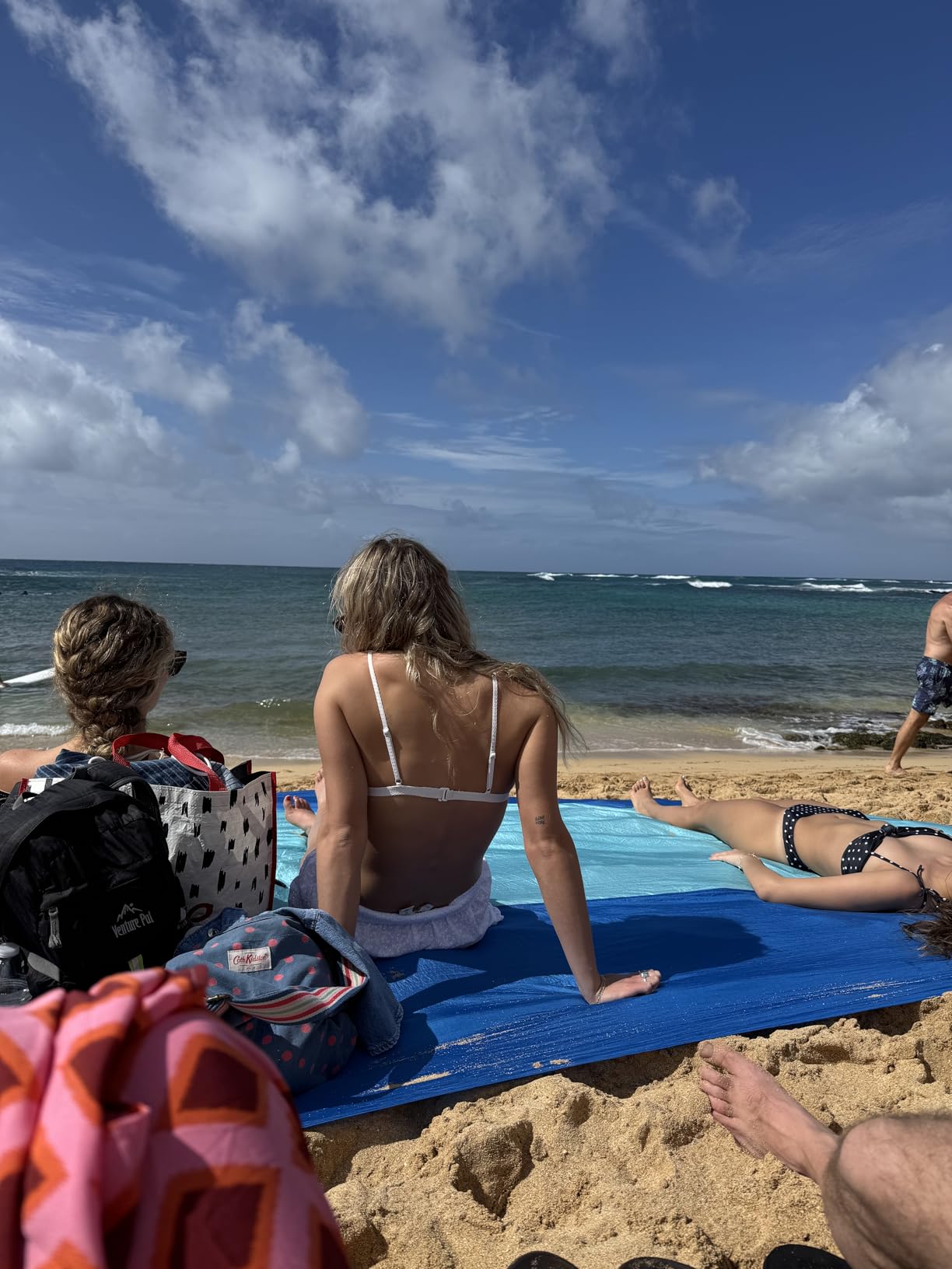 Mila™ | Sandproof Beach Blanket with Corner Pockets - mildlymama