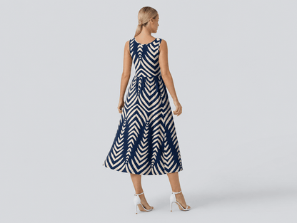 Naomi™ | Sleeveless Flowy Midi Dress - mildlymama