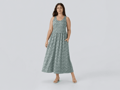 Naomi™ | Sleeveless Flowy Midi Dress - mildlymama