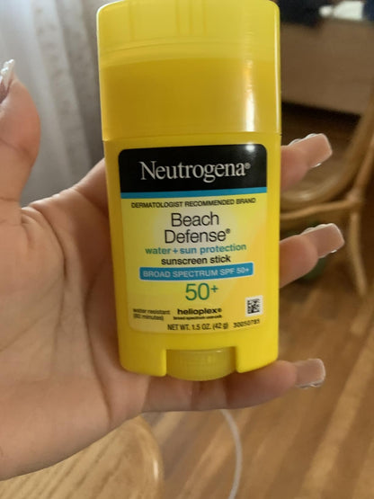 Neutrogena Beach Defense | SPF 50+ Broad Spectrum Sunscreen Stick — 1.5 oz - mildlymama