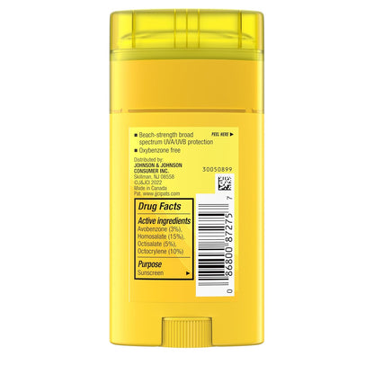 Neutrogena Beach Defense Sunscreen Stick SPF 50, Broad Spectrum Sun Protection for Face & Body, Water - Resistant, Non - Greasy Formula, Travel Size for Beach & Outdoor Use, 1.5 Oz (42 G) - mildlymama