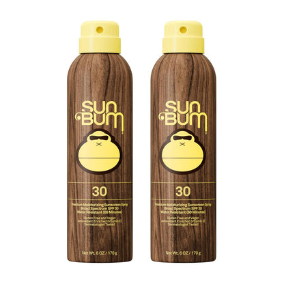 Original SPF 50 Sunscreen Body Spray - Broad Spectrum Moisturizing Sunscreen with Vitamin E - Hawaii 104 Act Compliant (Made without Octinoxate & Oxybenzone) - 6 Oz - mildlymama