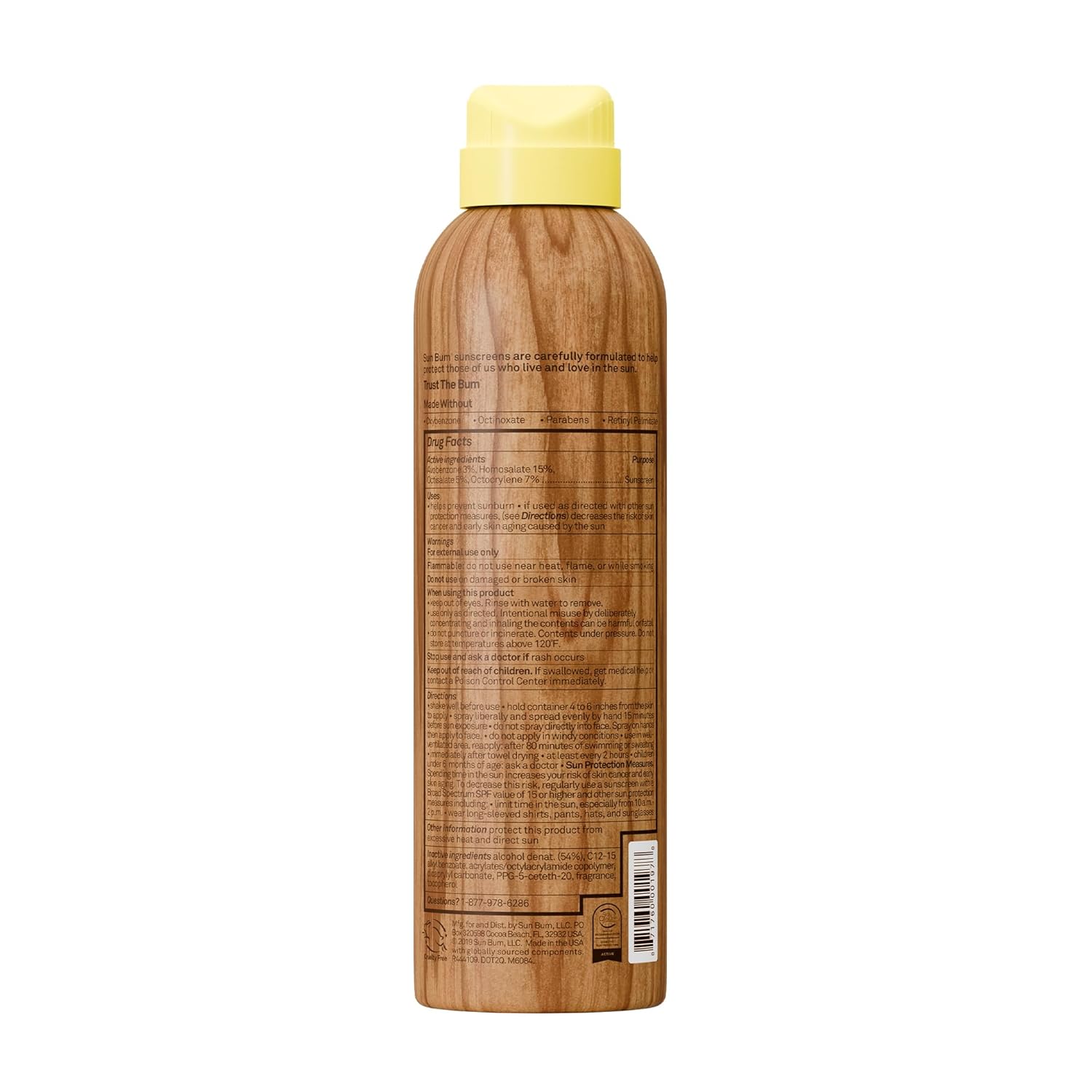 Original SPF 50 Sunscreen Body Spray - Broad Spectrum Moisturizing Sunscreen with Vitamin E - Hawaii 104 Act Compliant (Made without Octinoxate & Oxybenzone) - 6 Oz - mildlymama