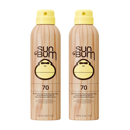 Original SPF 50 Sunscreen Body Spray - Broad Spectrum Moisturizing Sunscreen with Vitamin E - Hawaii 104 Act Compliant (Made without Octinoxate & Oxybenzone) - 6 Oz - mildlymama