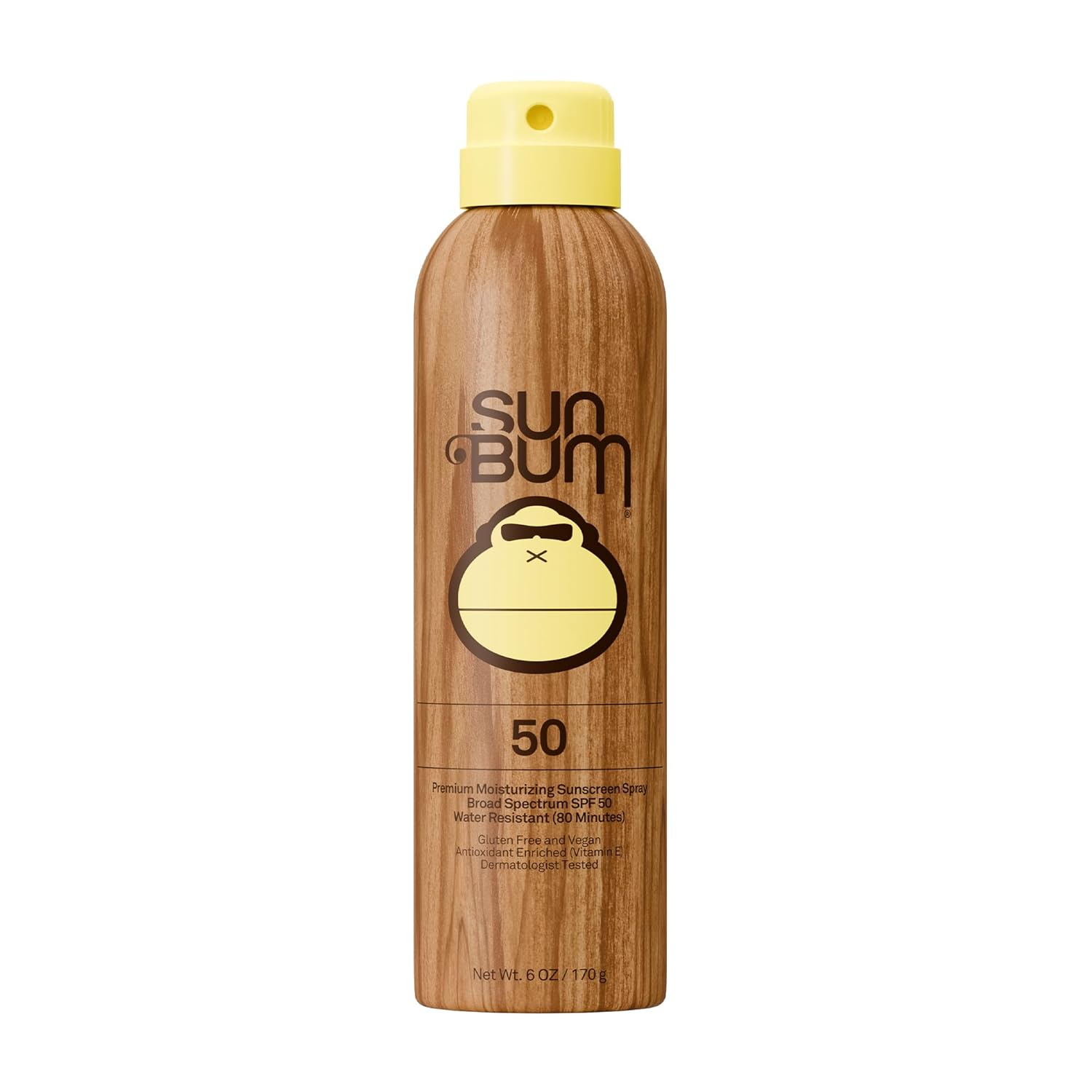Original SPF 50 Sunscreen Body Spray - Broad Spectrum Moisturizing Sunscreen with Vitamin E - Hawaii 104 Act Compliant (Made without Octinoxate & Oxybenzone) - 6 Oz - mildlymama