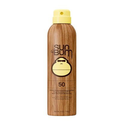 Original SPF 50 Sunscreen Body Spray - Broad Spectrum Moisturizing Sunscreen with Vitamin E - Hawaii 104 Act Compliant (Made without Octinoxate & Oxybenzone) - 6 Oz - mildlymama