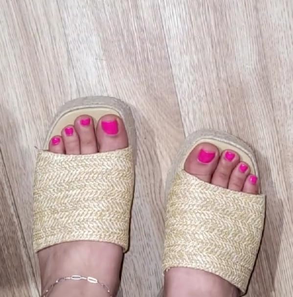 Remi | Slip - On Flatform Espadrille Open Toe Sandals with Braided Jute Sole - mildlymama