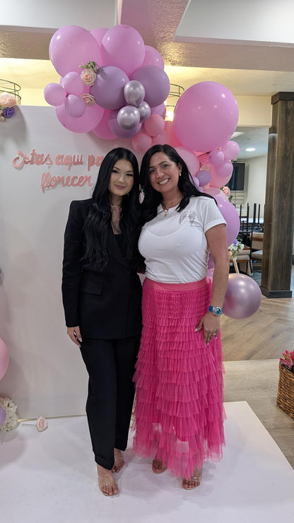 Seraphina™ | High Waist Tulle Maxi Skirt - mildlymama
