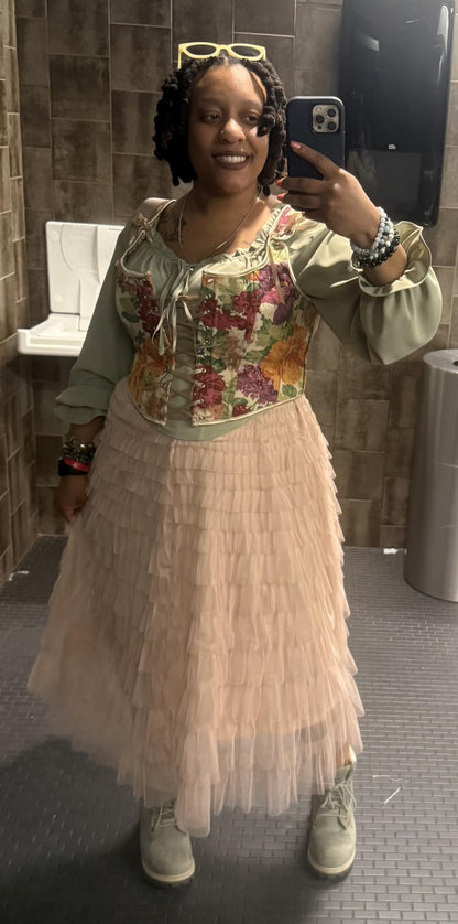 Seraphina™ | High Waist Tulle Maxi Skirt - mildlymama