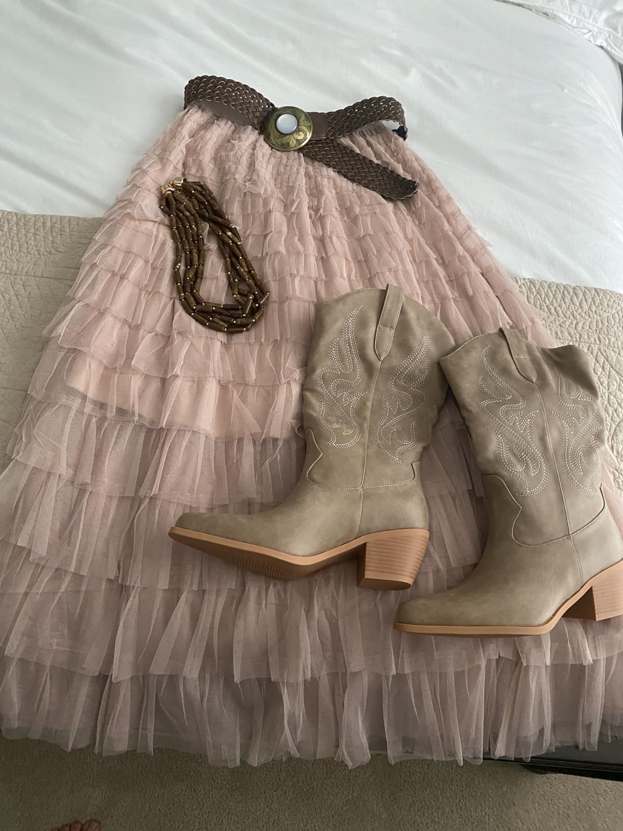 Seraphina™ | High Waist Tulle Maxi Skirt - mildlymama
