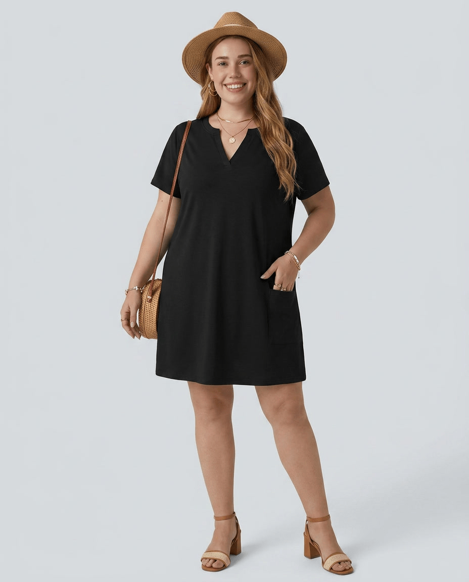 Sienna | Flowy Floral Short Sleeve Mini Dress - mildlymama