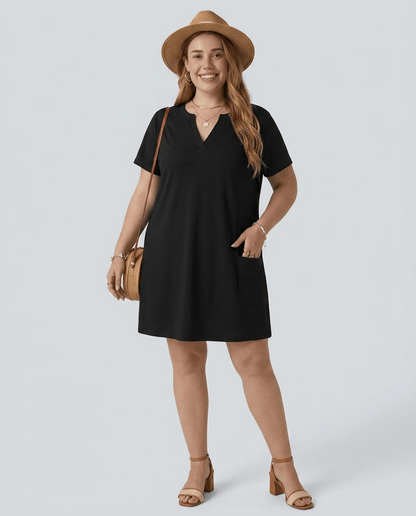 Sienna | Flowy Floral Short Sleeve Mini Dress - mildlymama