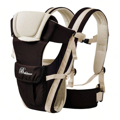 Soft and Supportive Baby Carrier Wrap for Newborns to Toddlers – Ergonomic Design for Hands - Free Comfort and Bonding - mildlymama